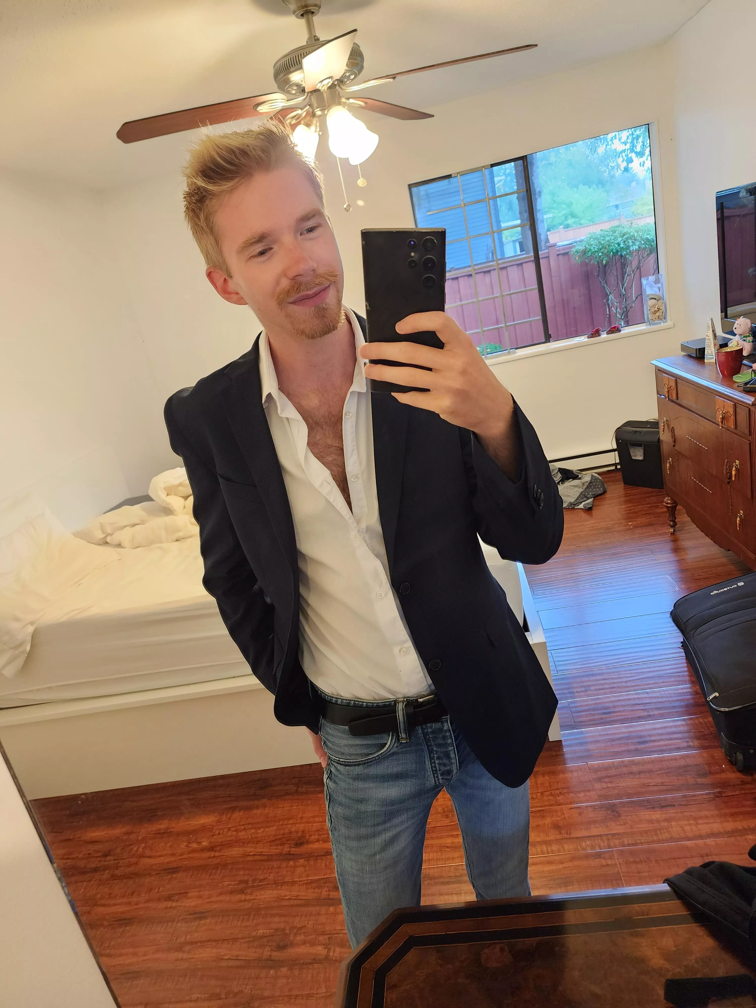 First time I've had this facial hair style, is it a yay or nay 👀