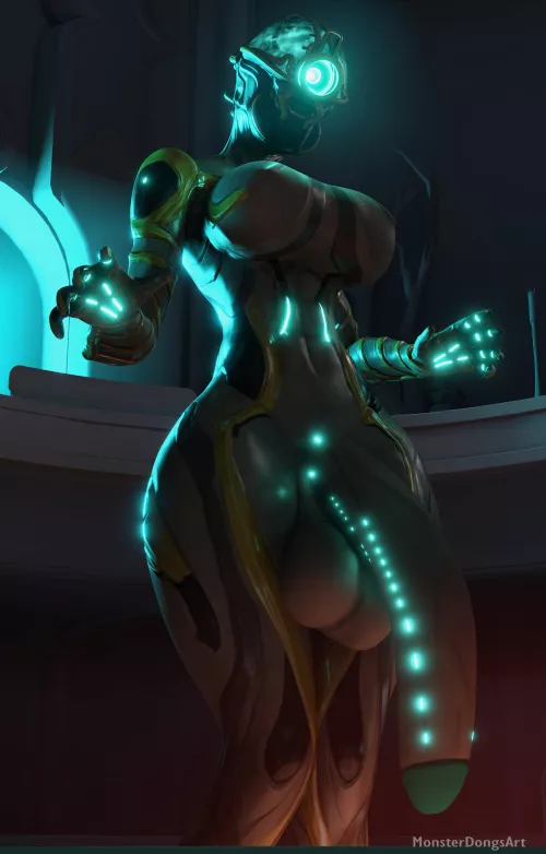 [Futa Mag] Admiring Her Own Size (MonsterDongsArt)