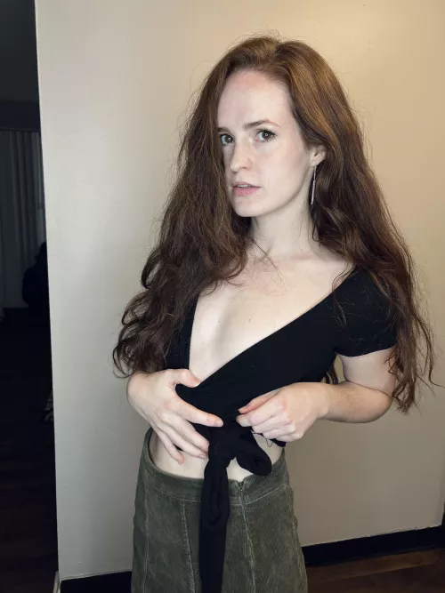 I’m showing you where your soft kisses should go