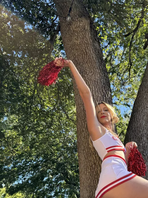 Imagine if I moved the camera down just a little bit 🤭