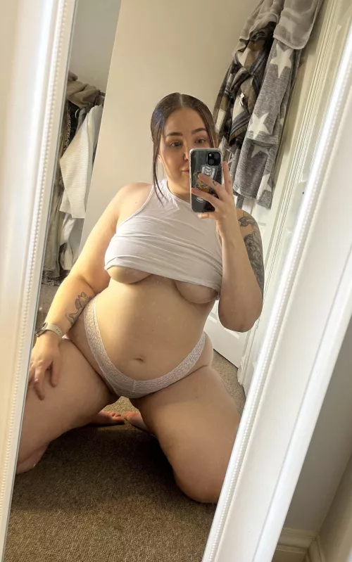 Just imagining you between my thighs