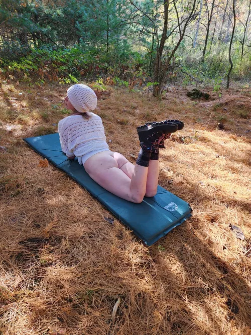 just laying here on display for all the hikers