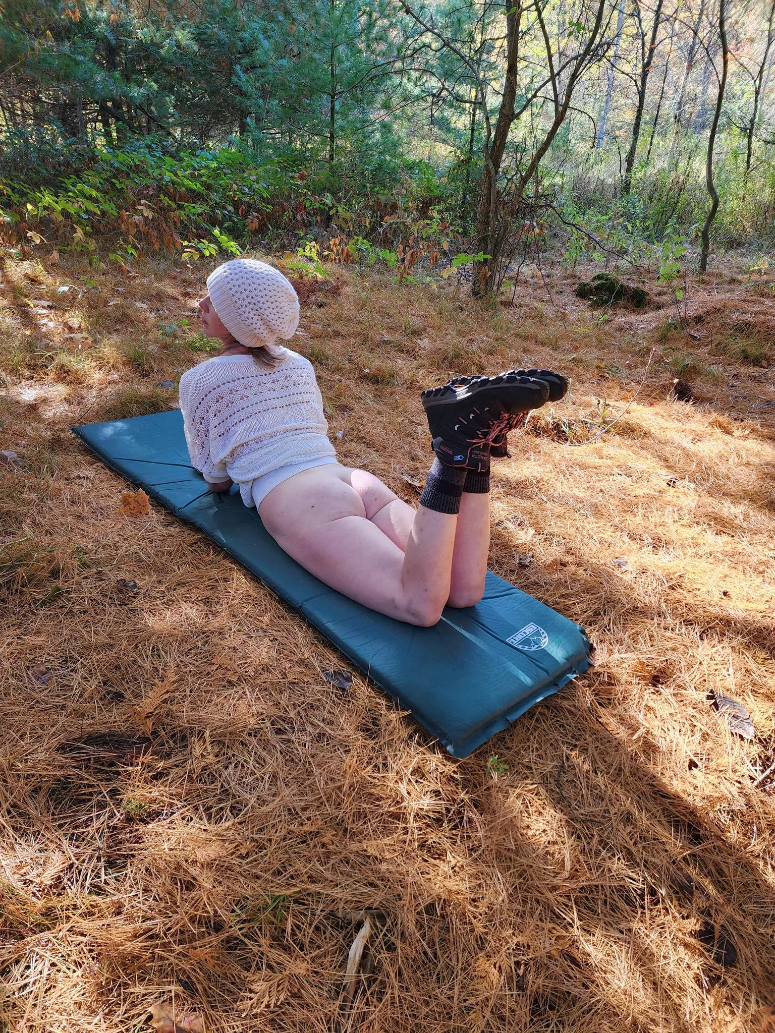 just laying here on display for all the hikers