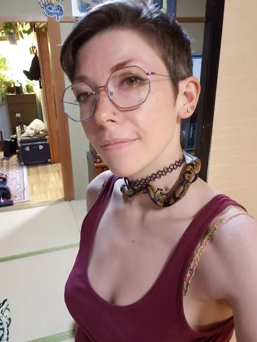 Just me and my little dude, Guts.