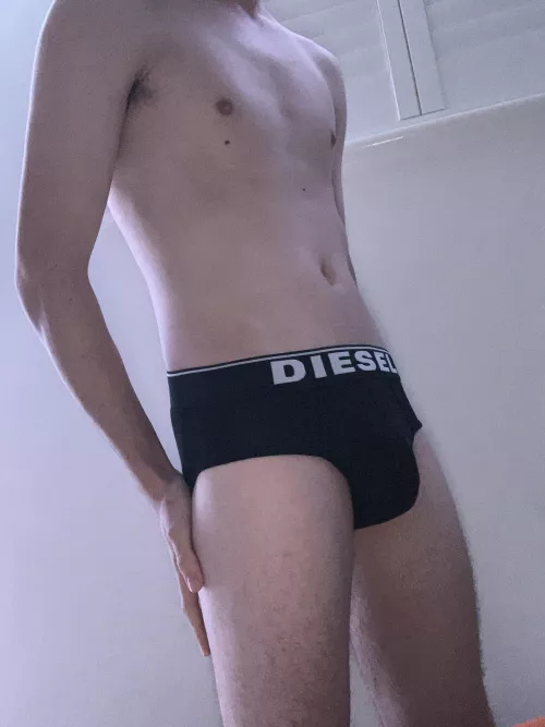 Love my Black Diesel Briefs, do we all like them as well… (18)