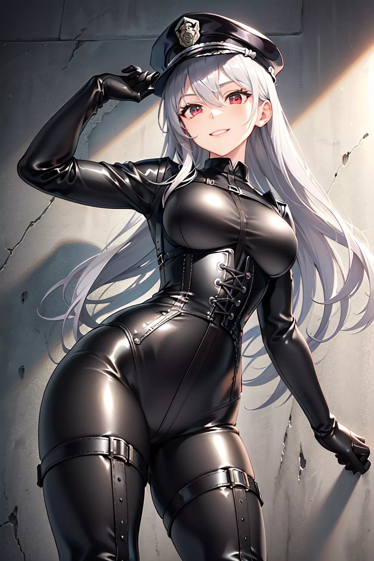 Silver-Haired Dominatrix