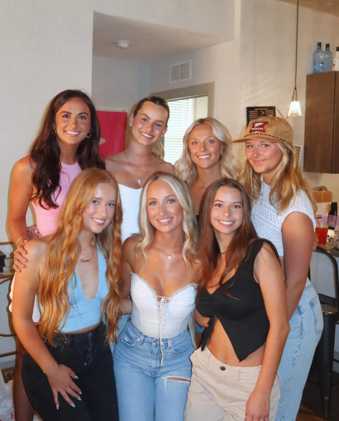 Sorority girls - back row then front row [7]