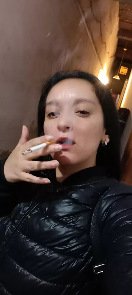 the smoke extinguishes my loneliness