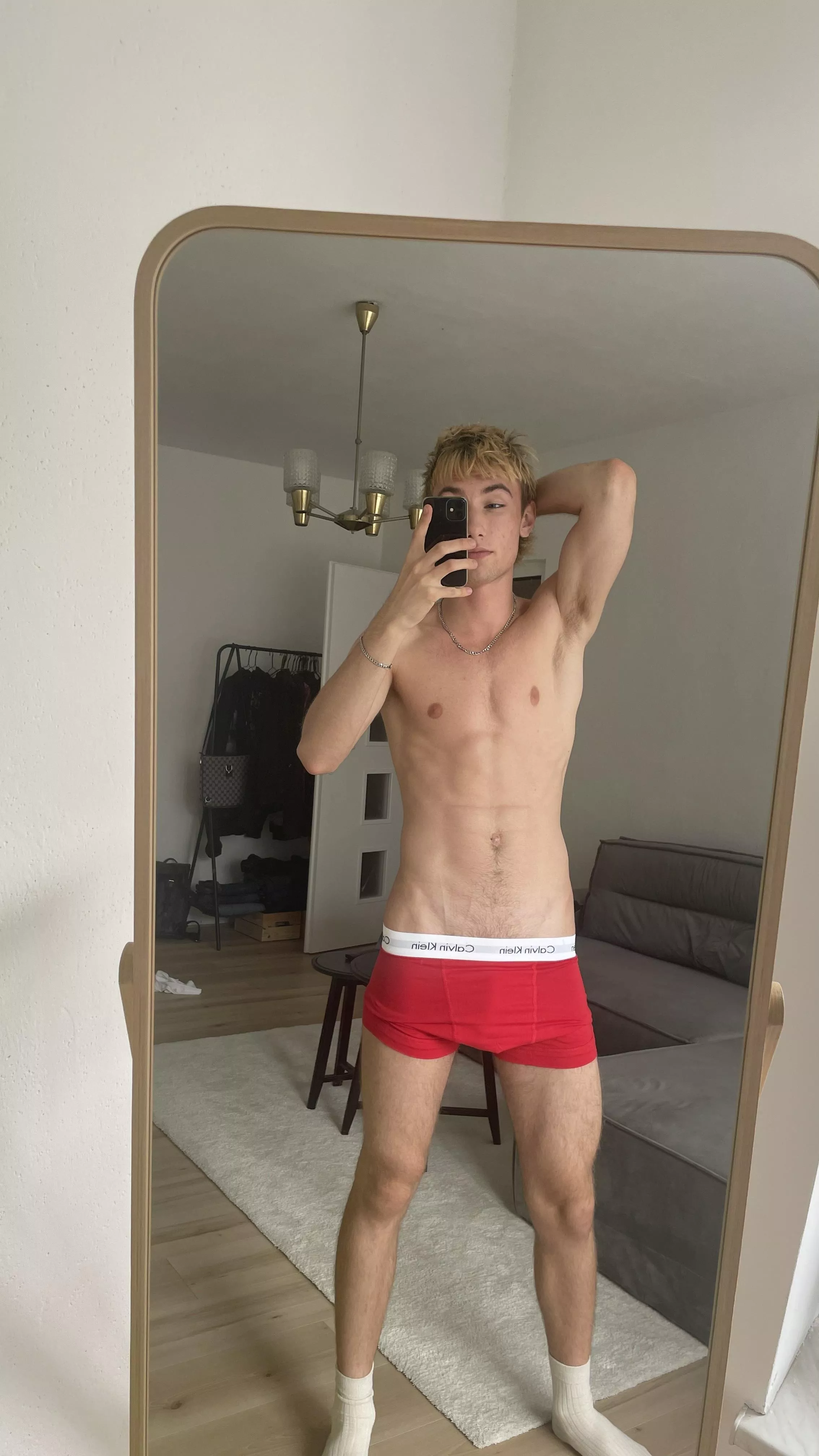 what do you think about red calvins? 🤔