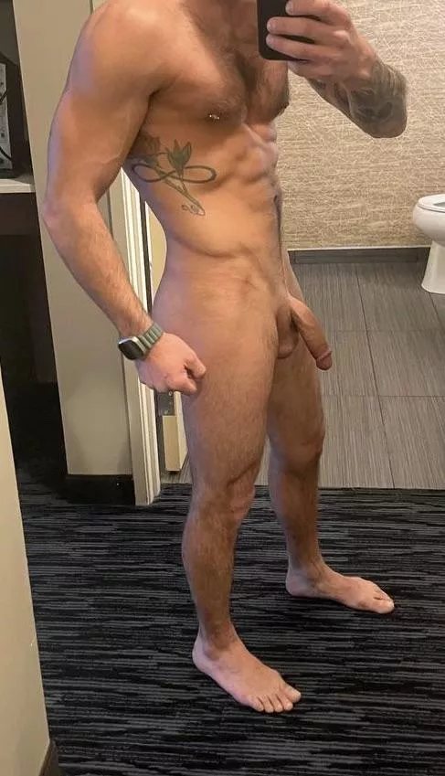 What do you think? It’s not an erection! (M)