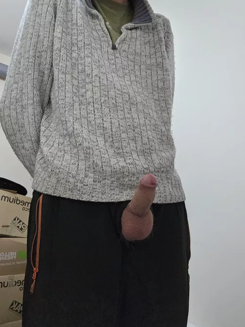 Would you mind if you walked in and saw me like this?