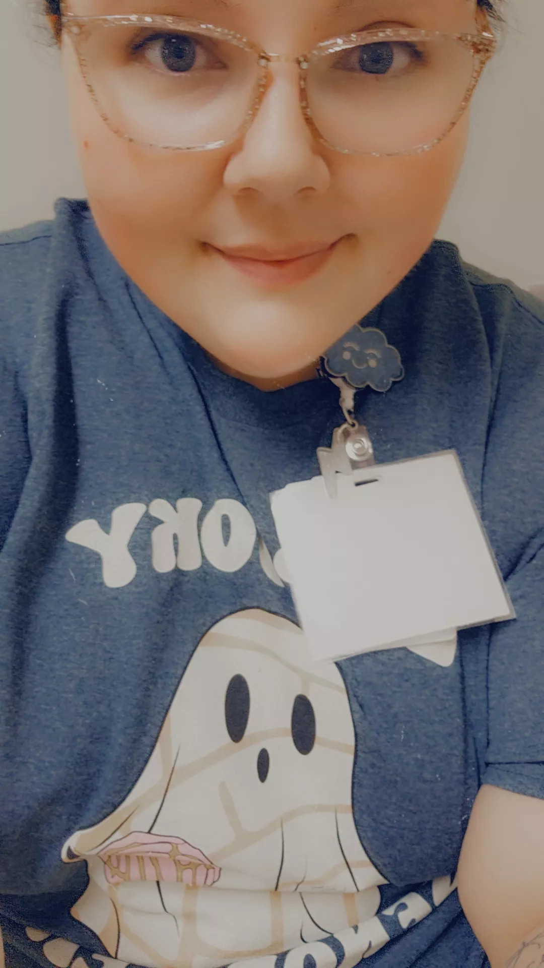 Ahhh! My spooky concha shirt came in!!