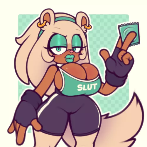 Bimbo Ferret (Artist:StunnerPony/CocoManiaDX)