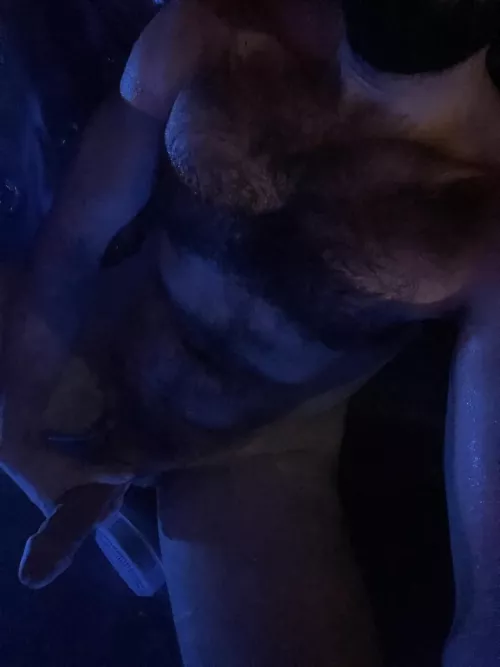 Come soak in the hot tub?