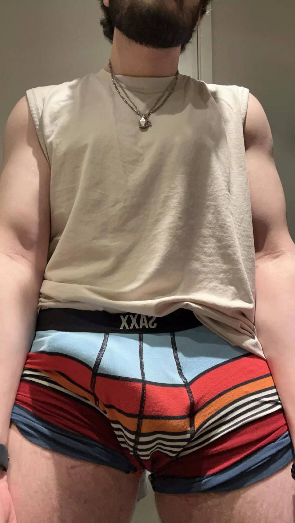 Daddy’s morning wood