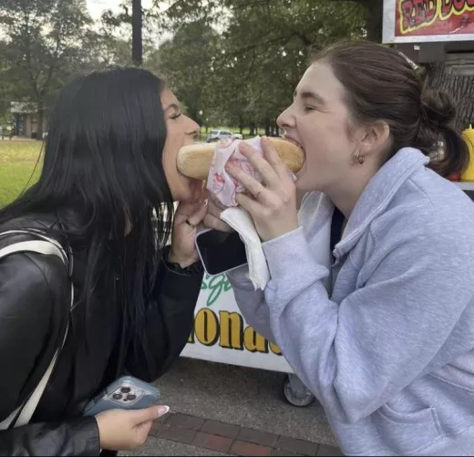 Definitely not the only wiener they’ve shared