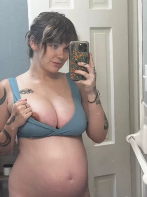 Describe my pregnant body in 1 word