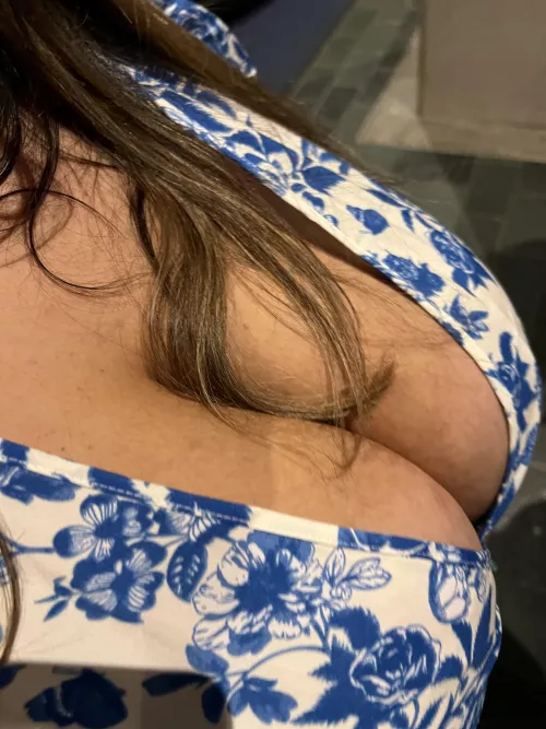 F Cups in a Dress