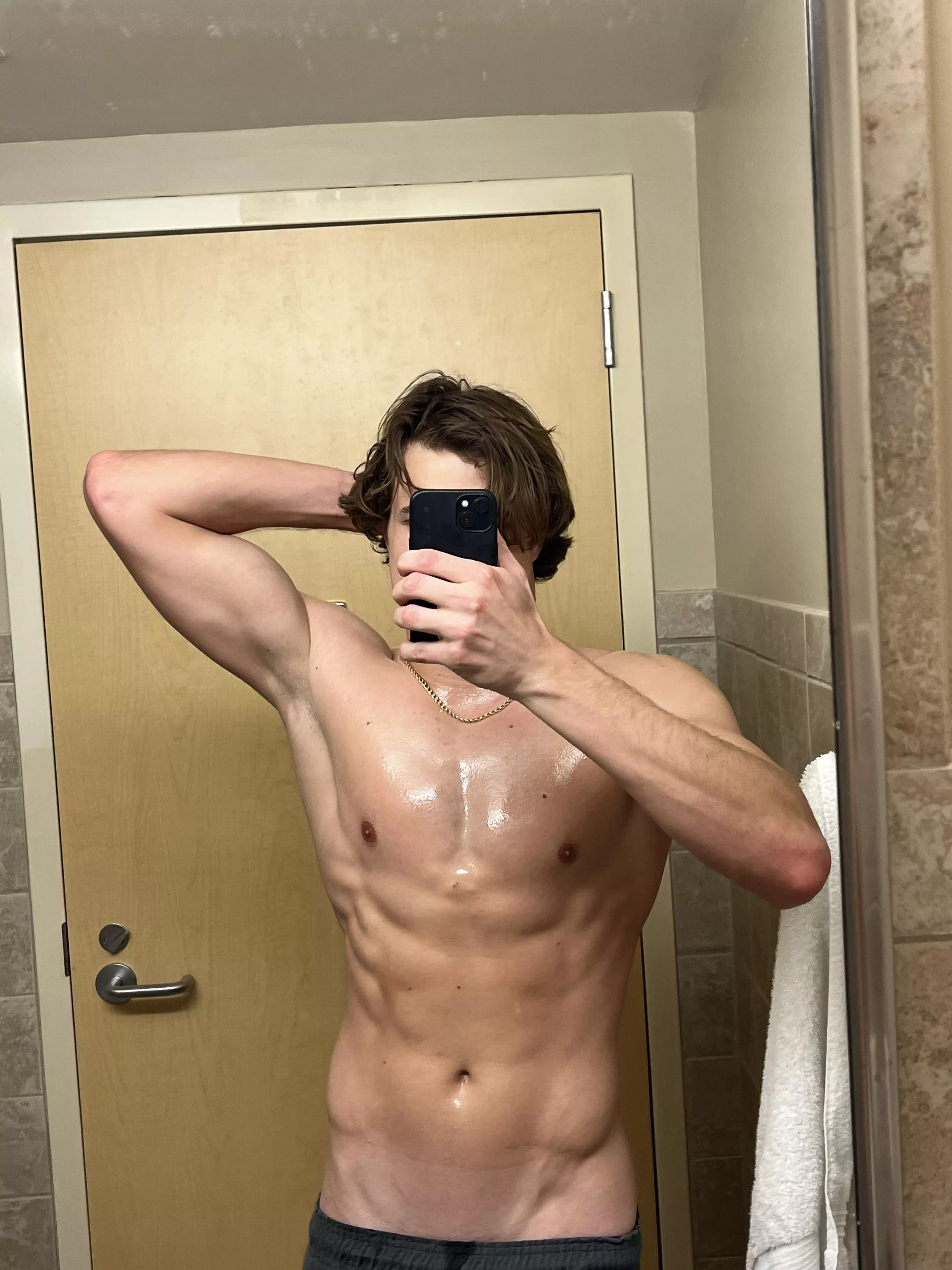 Felt pretty pumped after the gym