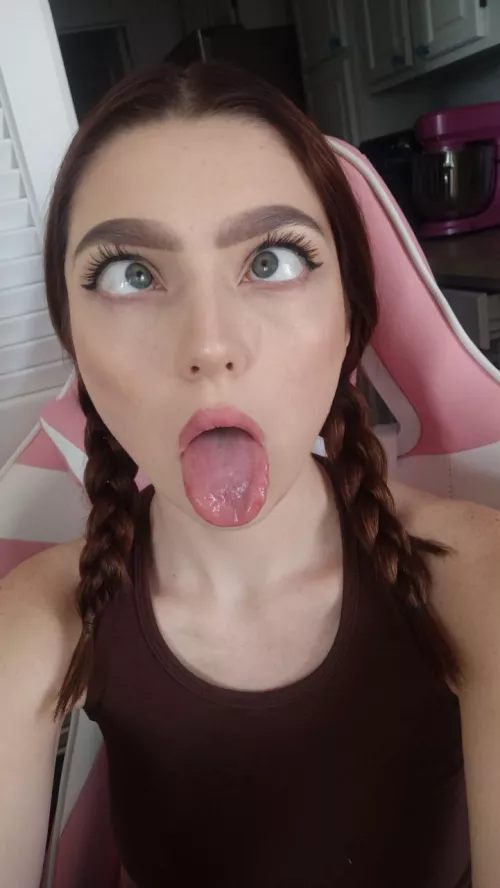 I heard guys here like Ahegao girls