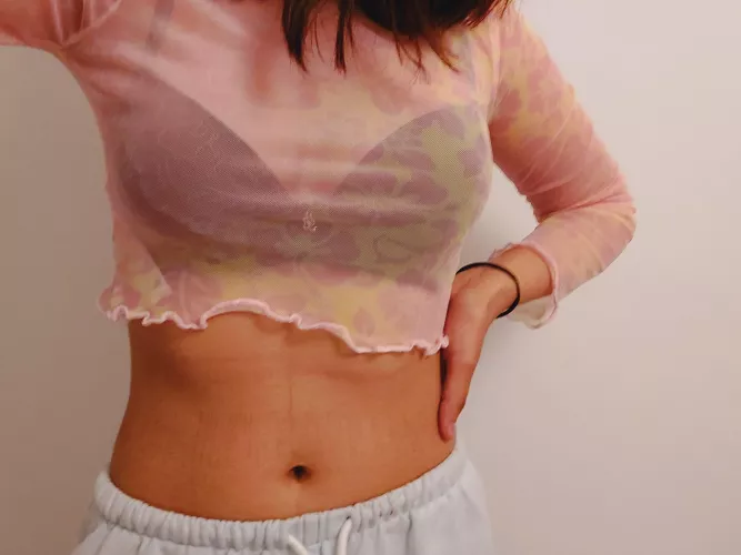 I swear it wasn't this see-thru online!