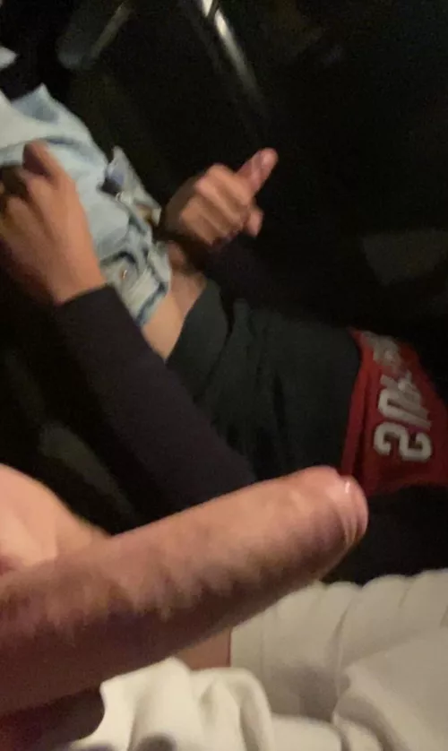 In the car With Brother