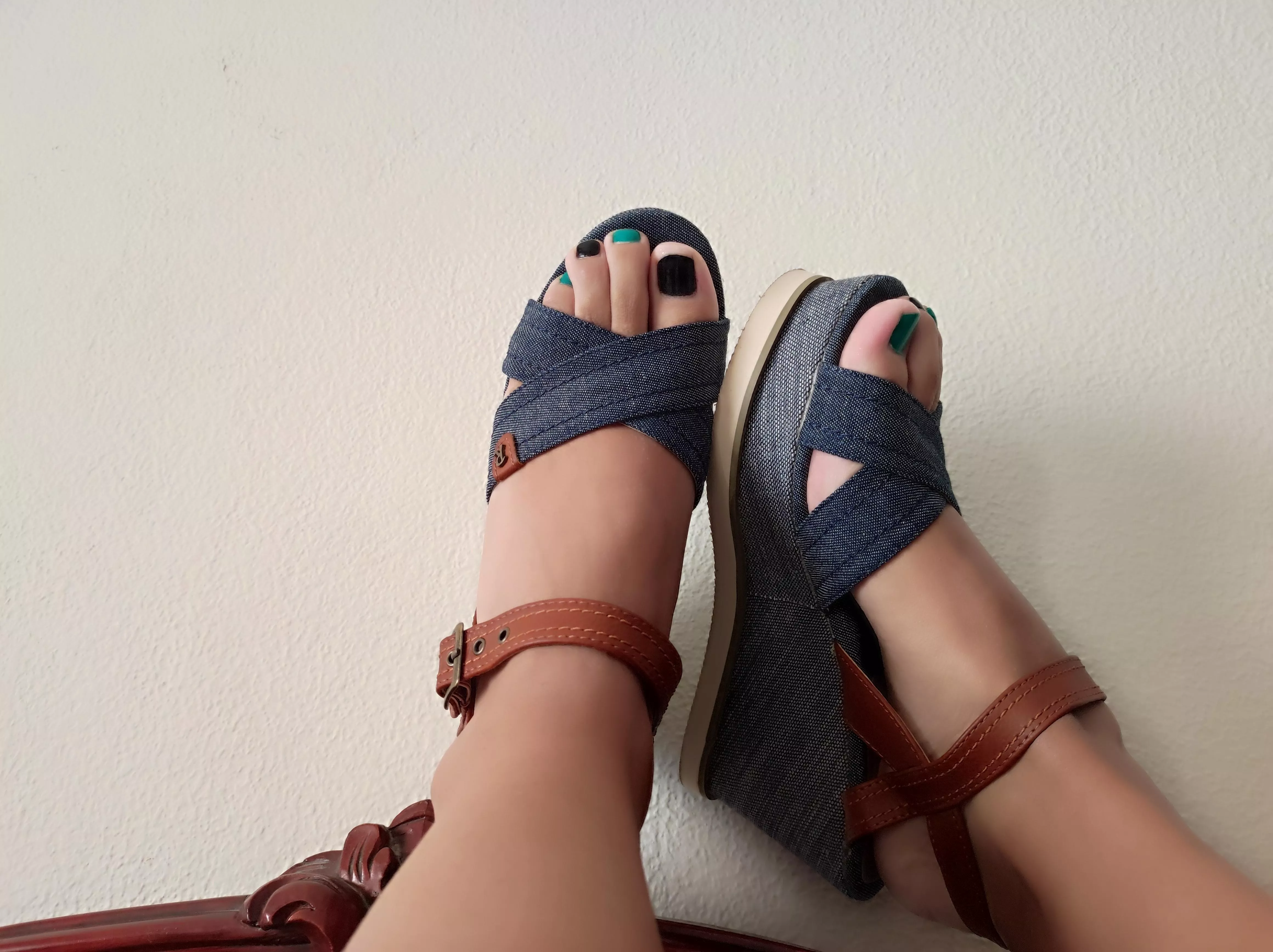 My feet with beautiful heels