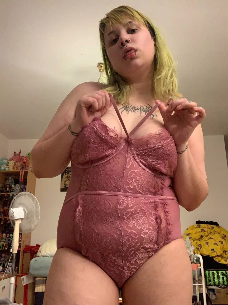 my new lingerie, wanna hear from u