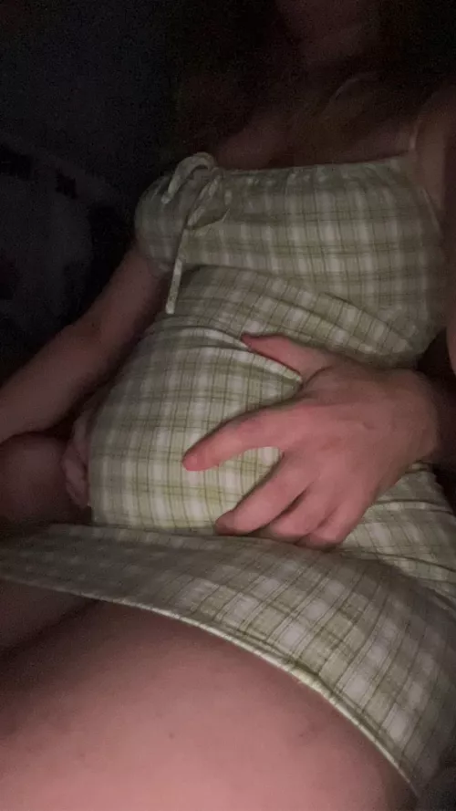 Needed help getting this dress off 😅