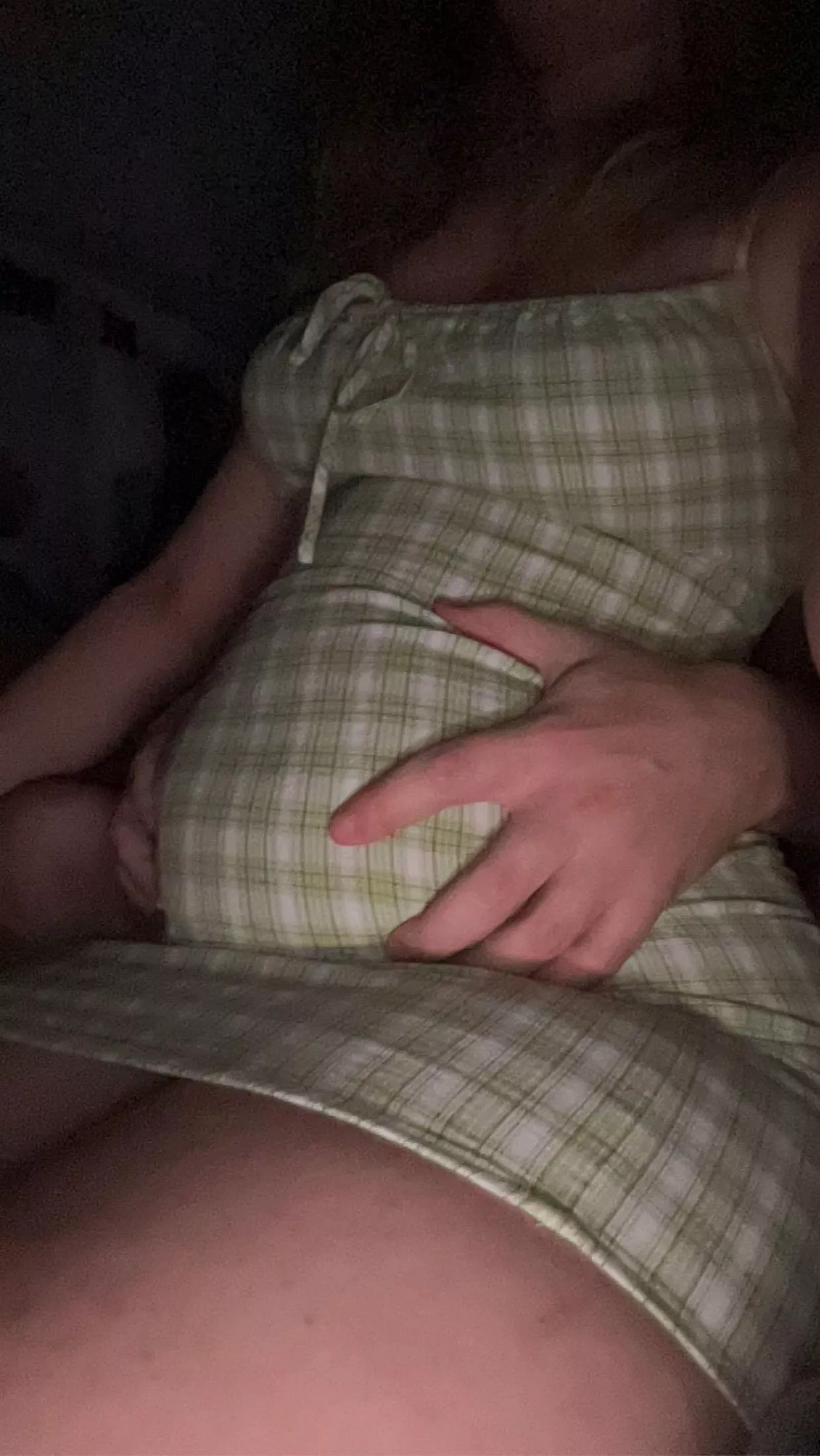 Needed help getting this dress off 😅