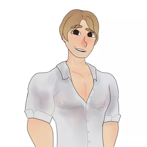 One of my first attempts at drawing bara [OC]