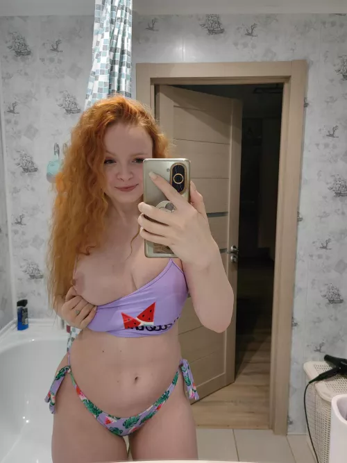 Oops, this cherry is just asking to come out