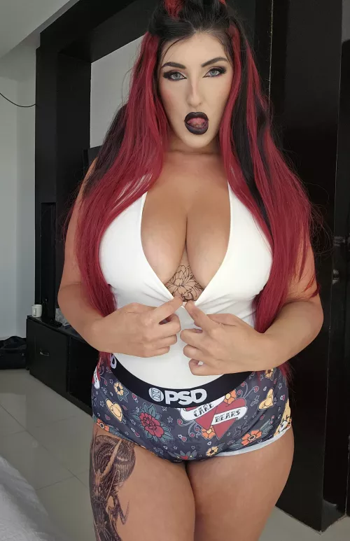 these cannon ball nurse tits are always begging to come out