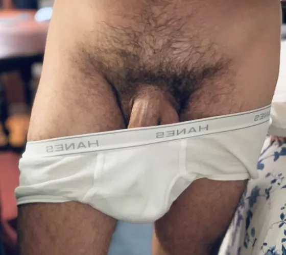 Wanna guess what I'm packing down here?