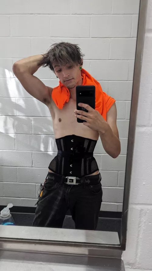 What would you do if a non-binary course wearing cable technician showed up to your house to fix your internet?