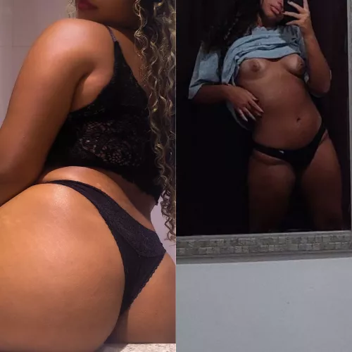 What's the first word that comes to mind when you see my tits?