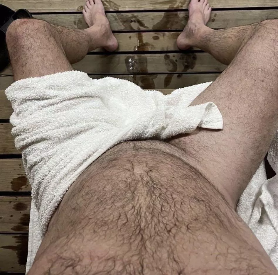 Who doesn’t like a hot dripping sauna!