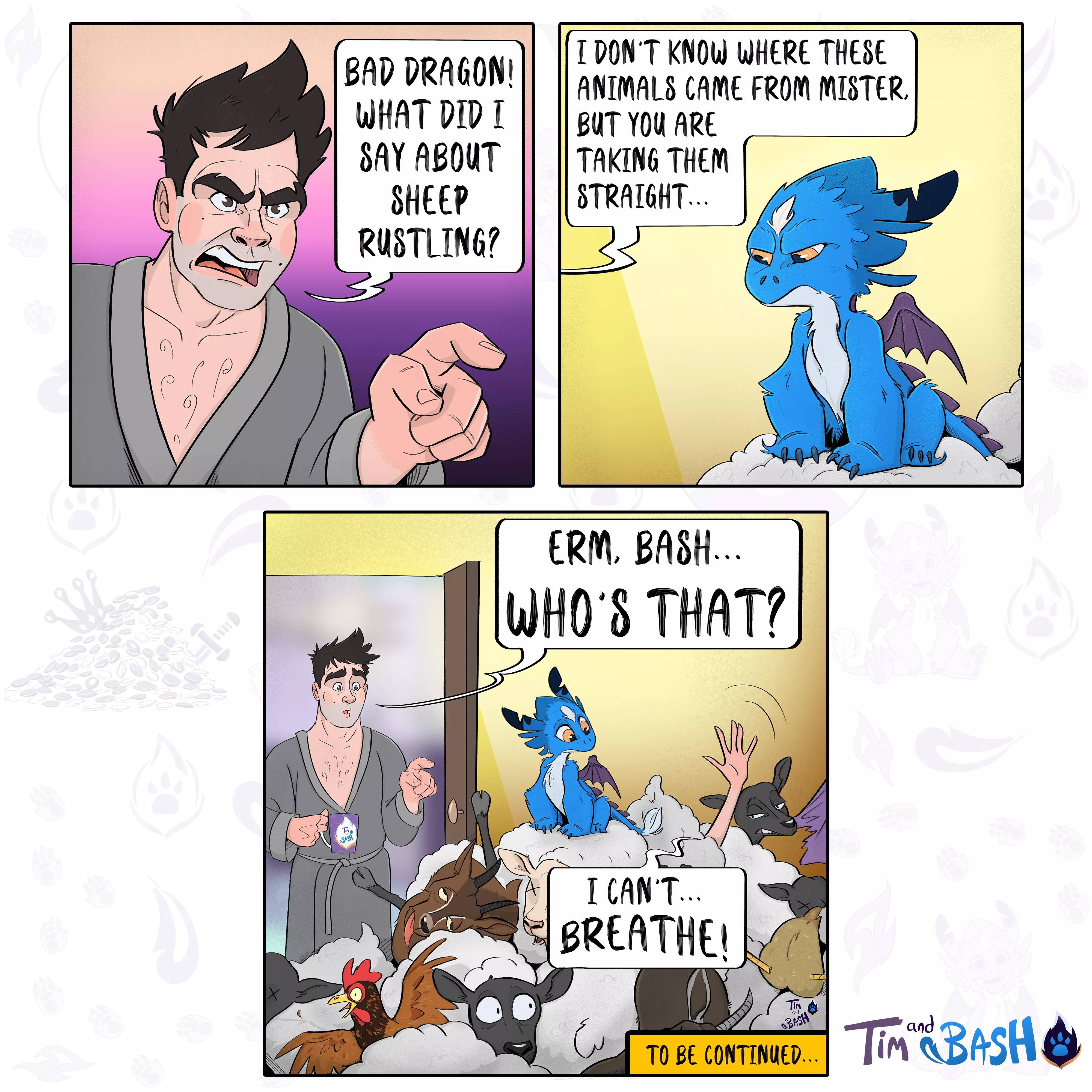 Who's that...? 🤷‍♀️ Sheep rustling part 2/4 🐑