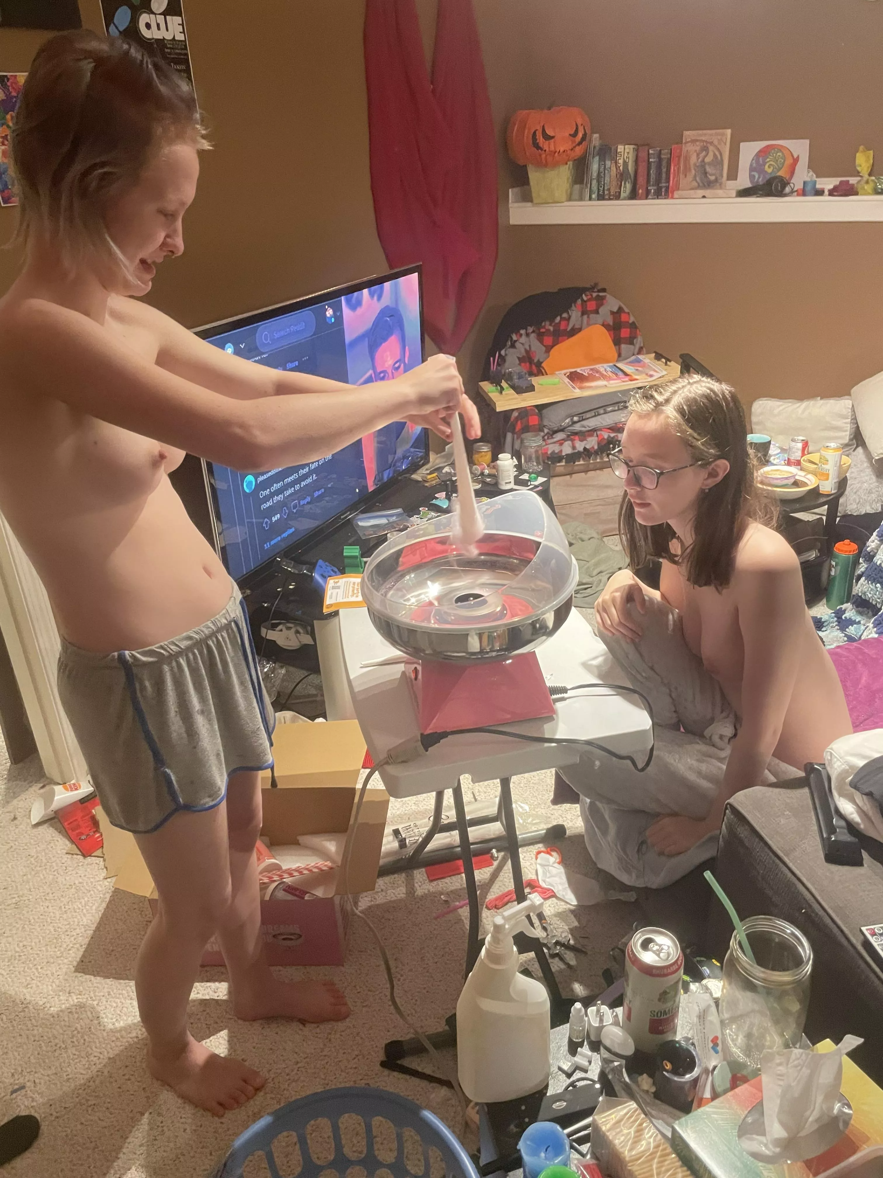 Yep just making some cotton candy