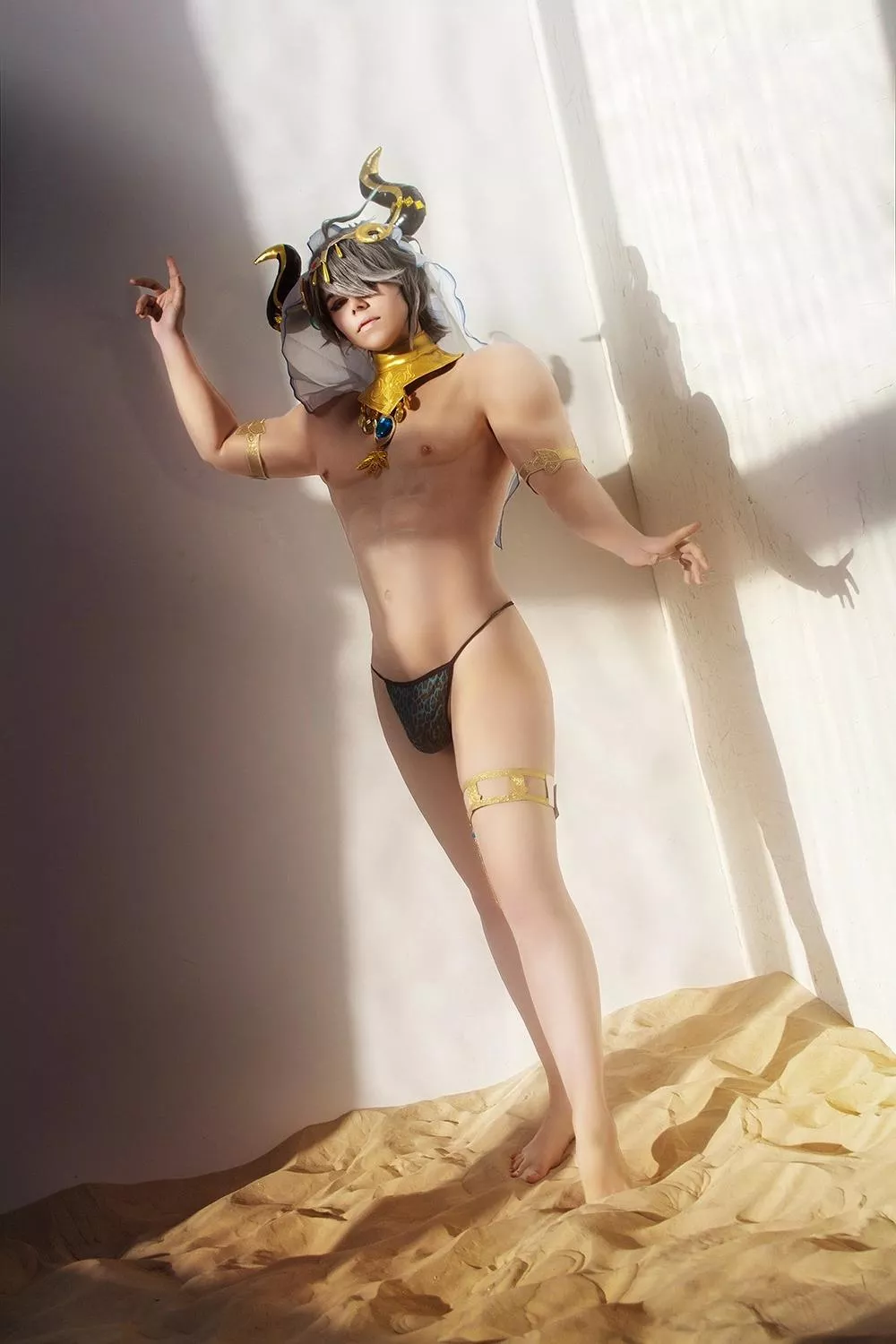 Al haitam (Nilou costume) cosplay by Akira_089