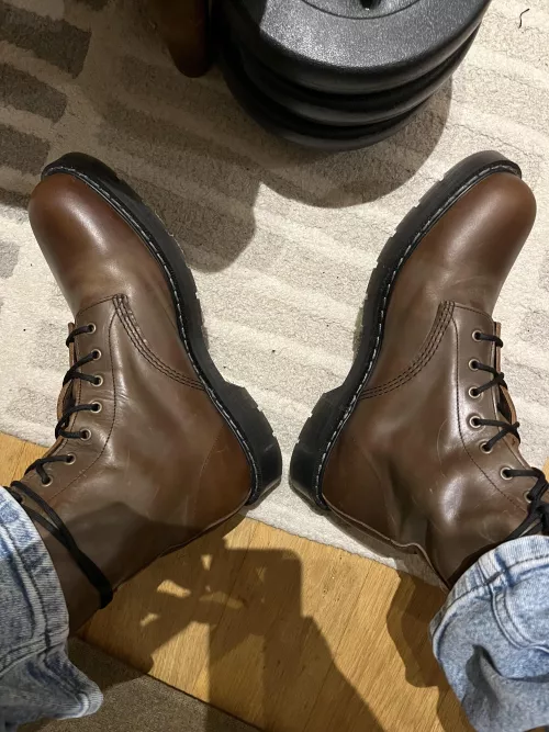 Another vote for Solovair over Doc Martens.