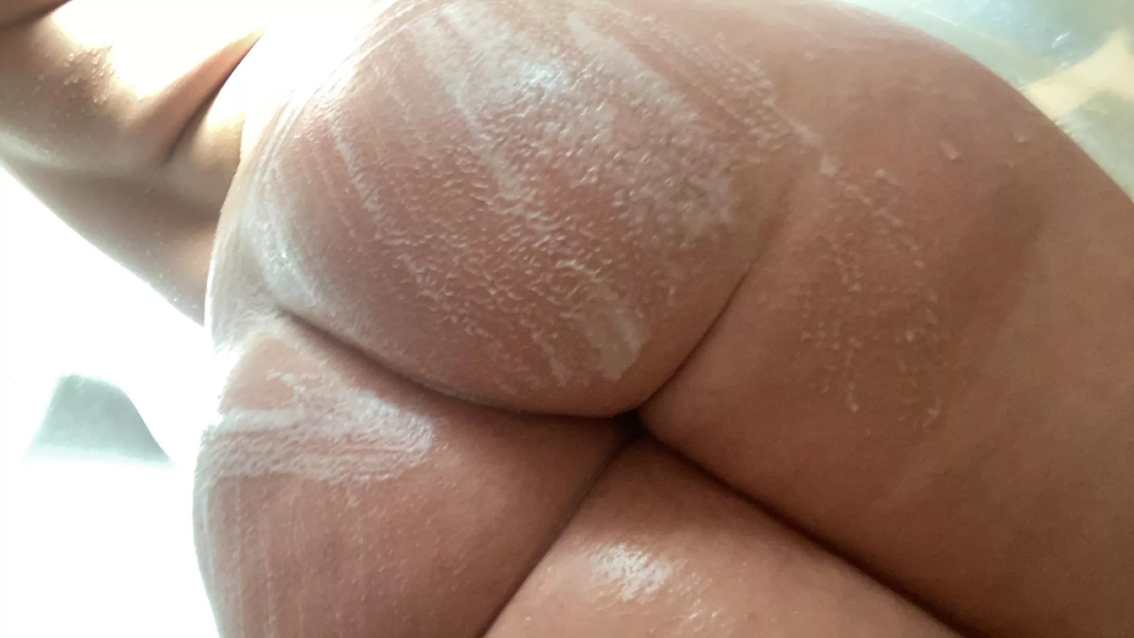 Getting clean so we can get dirty