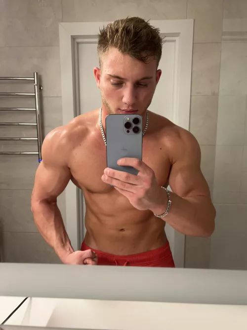 I want to show off the results of my training