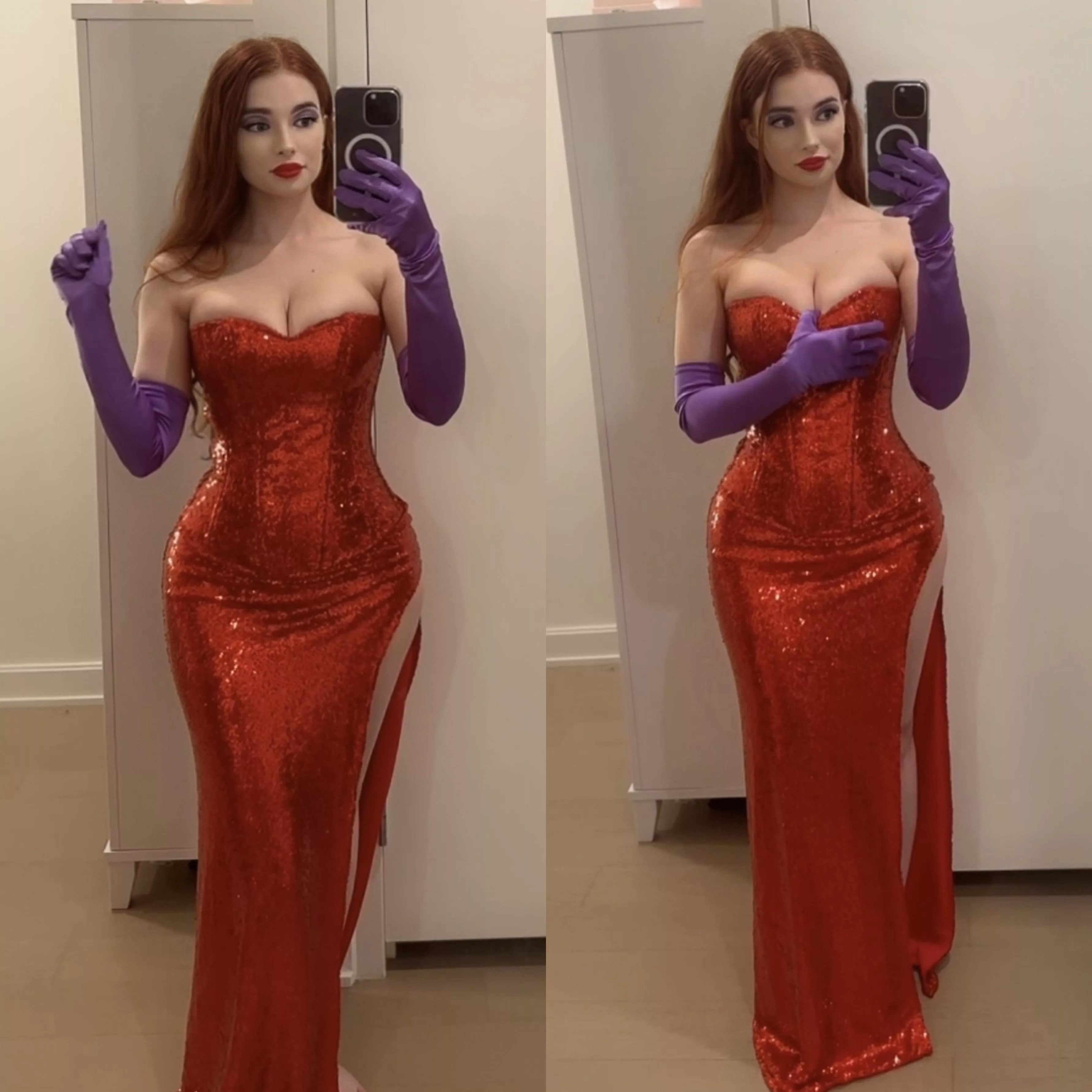 Jessica Rabbit from Who Framed Roger Rabbit by Caitbabyxo