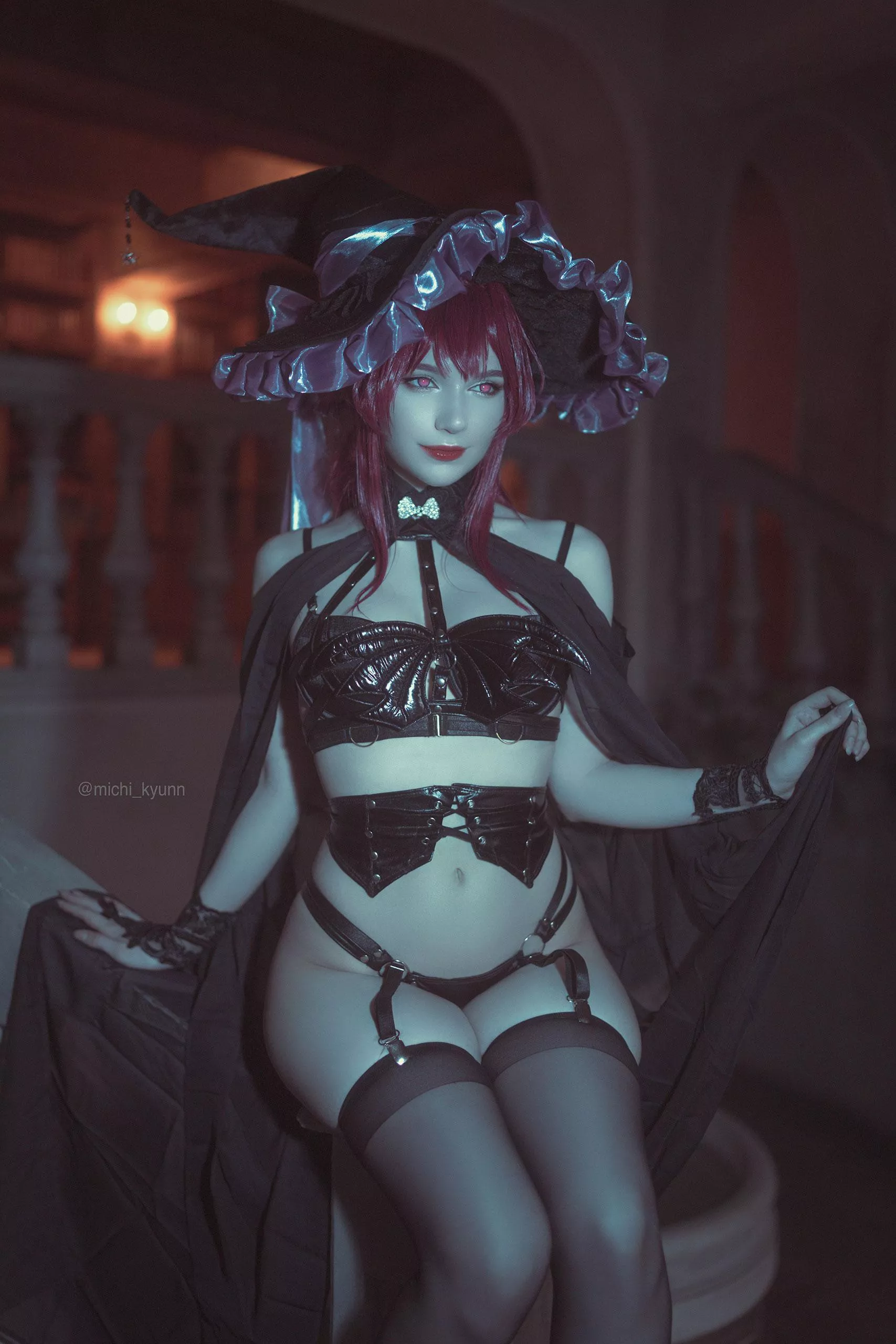 Kafka from Honkai star rail by michi_kyunn