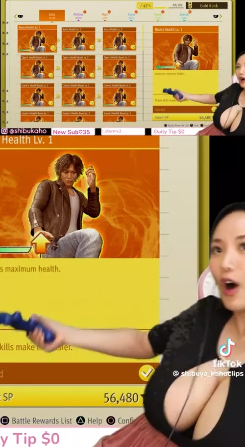 Kaho booba were in the way