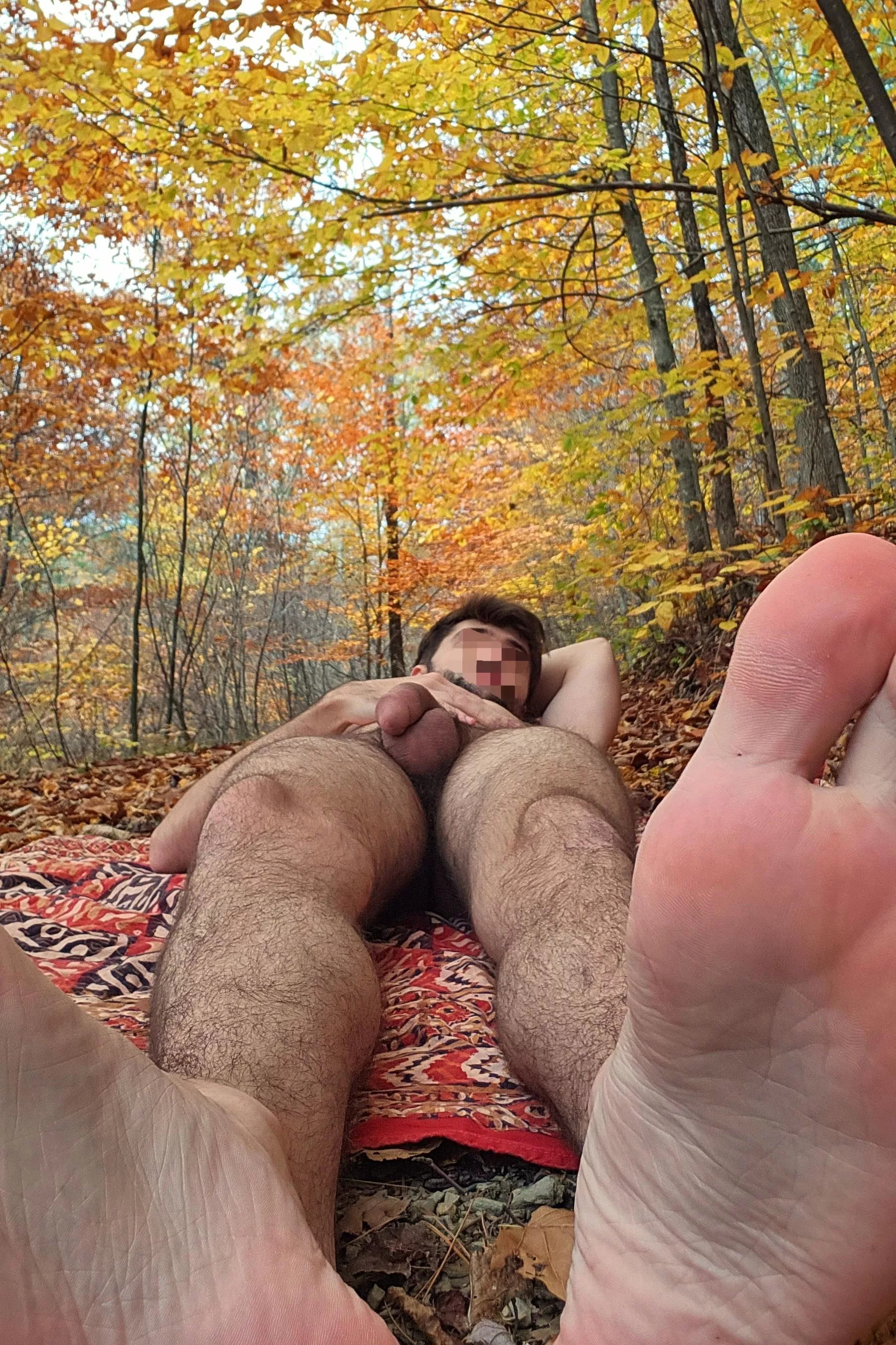 Like being naked in nature?