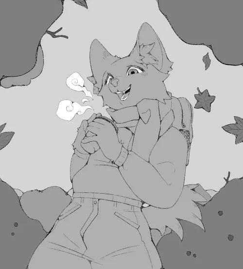 Made a ych for a raffle on Twitter!