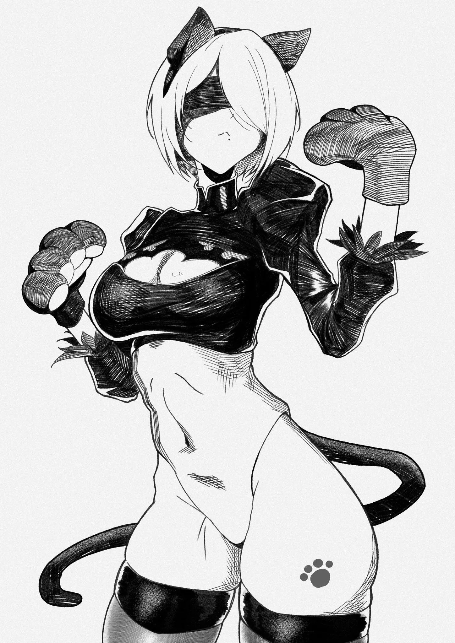 Neko 2B (@4kamitsune)