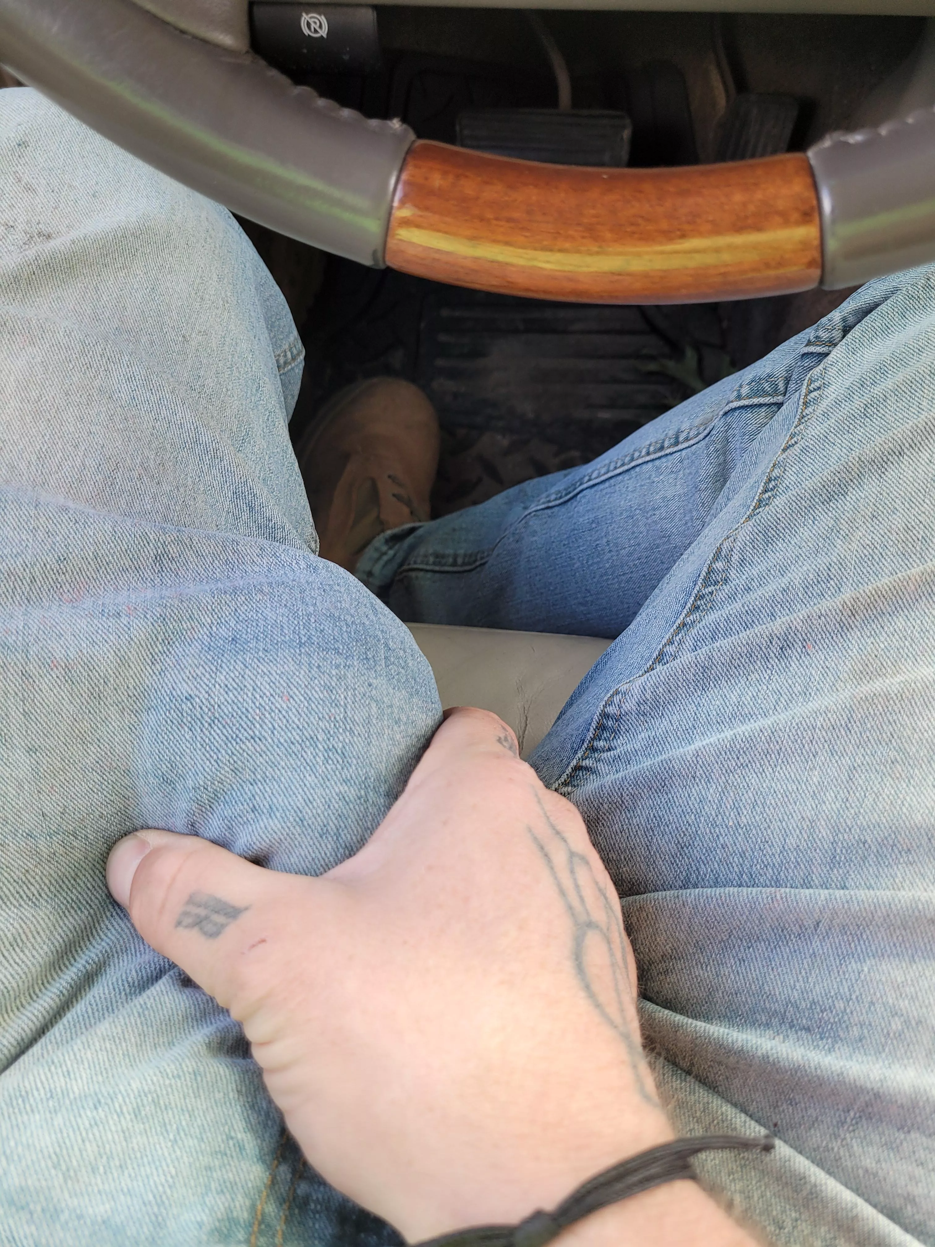 Pumped and soft at work, think anyone noticed?